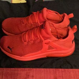Puma Red Training Shoes